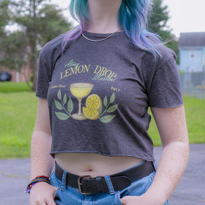 Lemon Drop Crop Tee