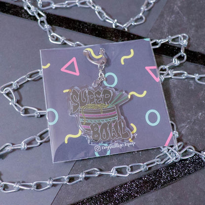 Super Bowl Keychain