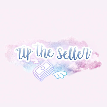 Tip the Seller - Little Tip Jar - ADD ON