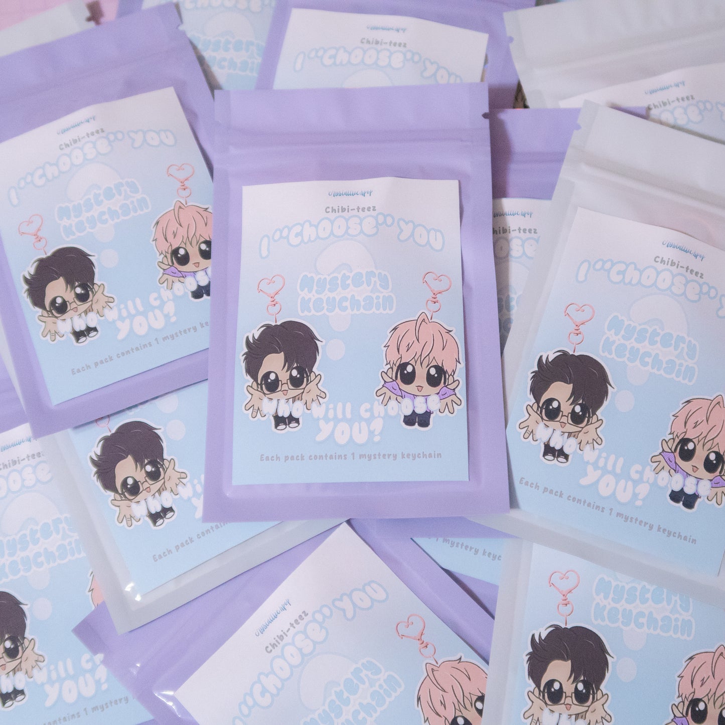 I "Choose" You Chibi-teez Mystery Keychain
