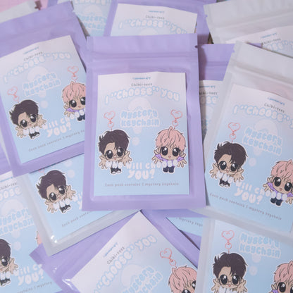 I "Choose" You Chibi-teez Mystery Keychain