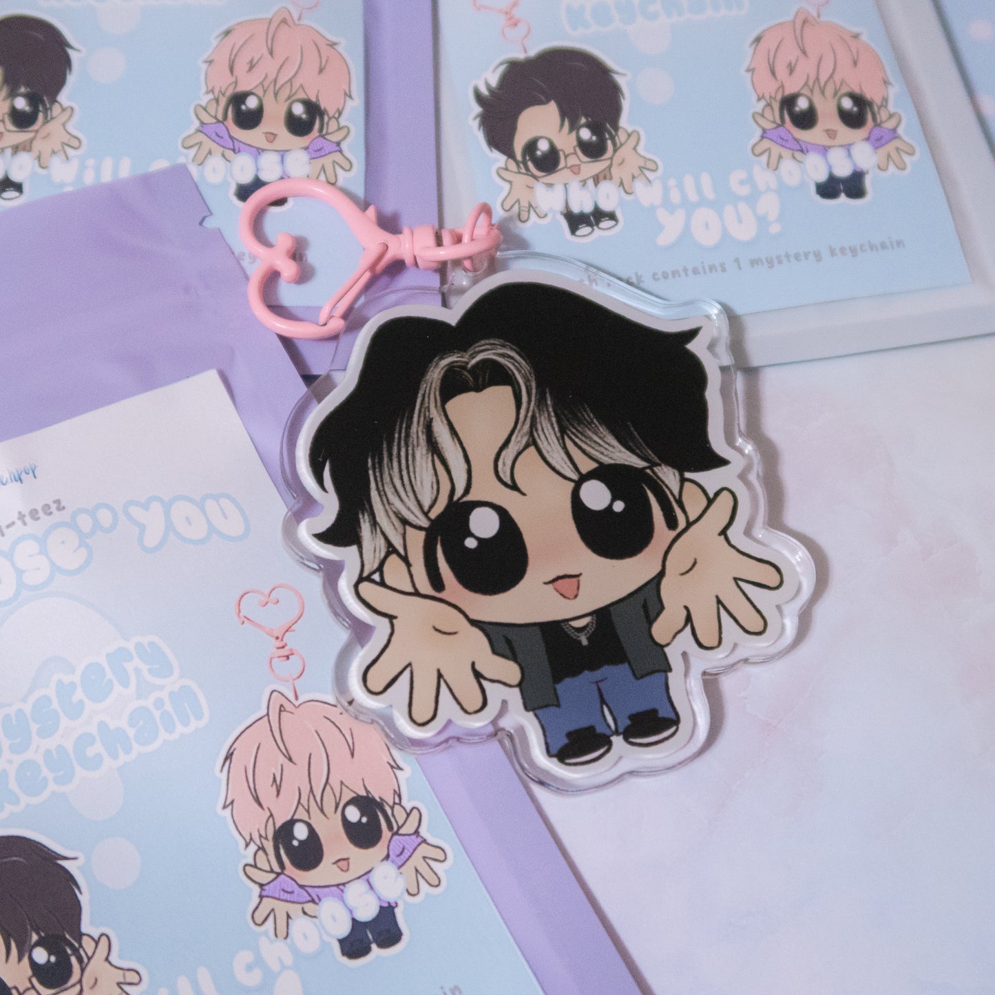 I "Choose" You Chibi-teez Mystery Keychain