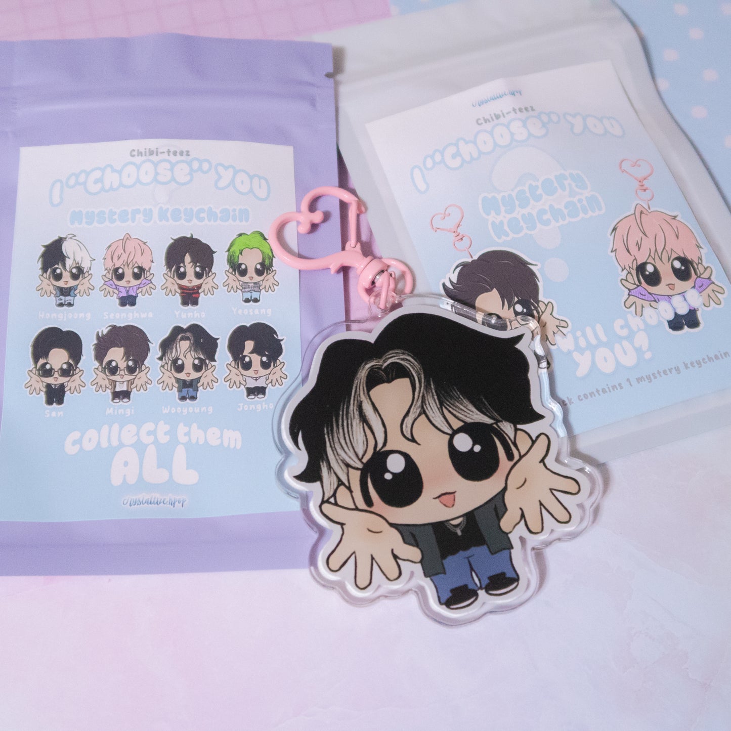 I "Choose" You Chibi-teez Mystery Keychain