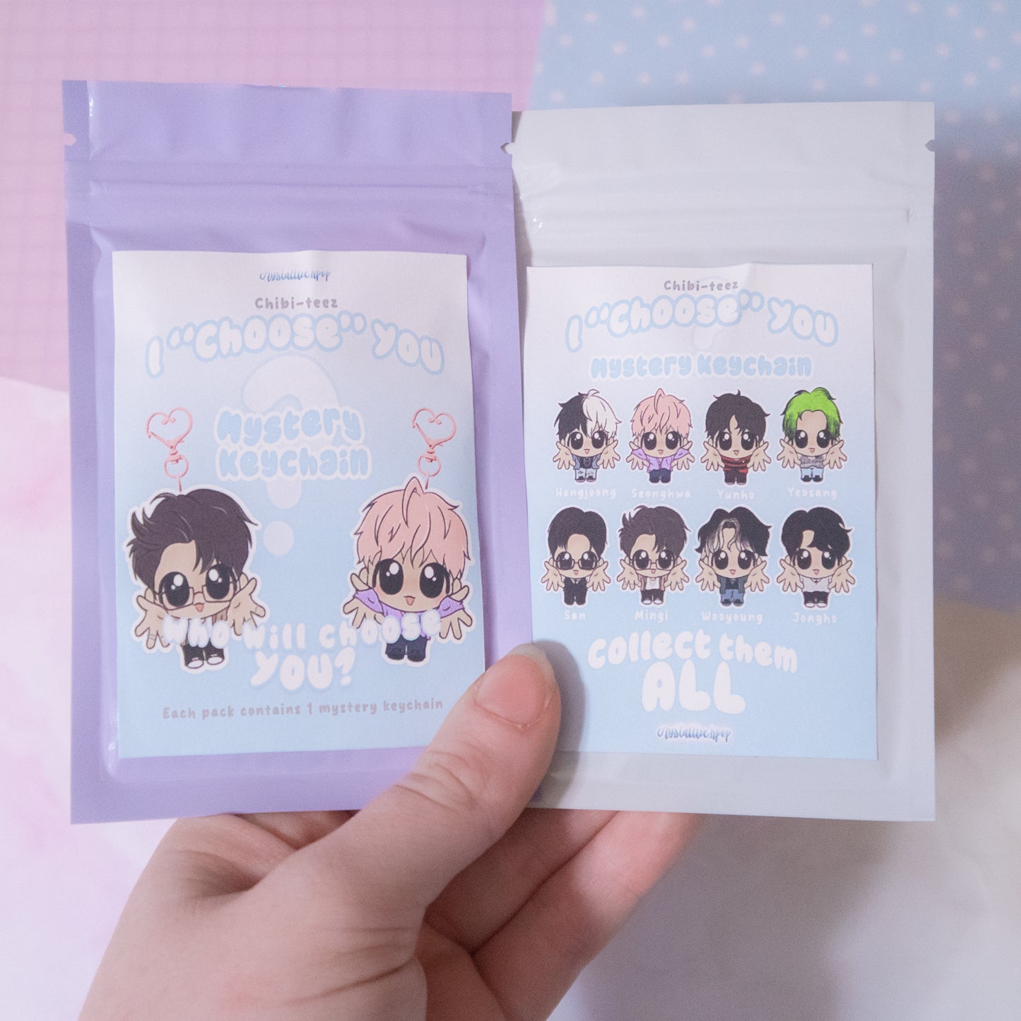 I "Choose" You Chibi-teez Mystery Keychain