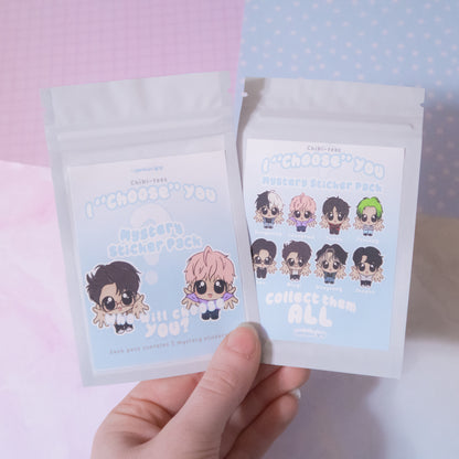 I "Choose" You Chibi-teez Mystery Sticker Pack