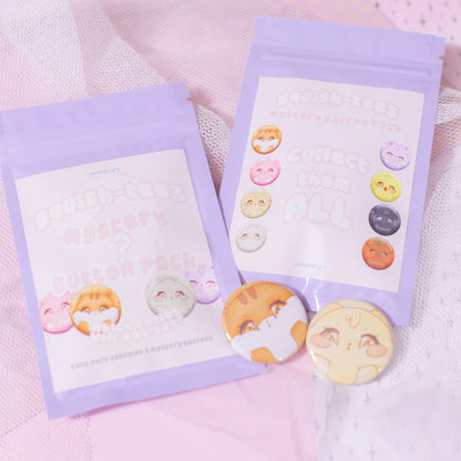 Squish-teez Mystery Button Pack