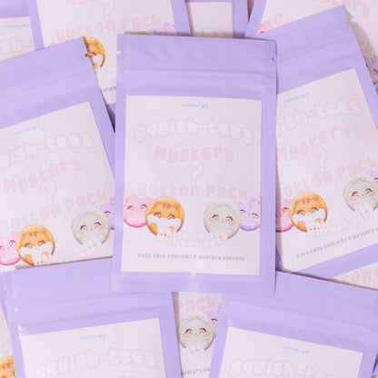 Squish-teez Mystery Button Pack