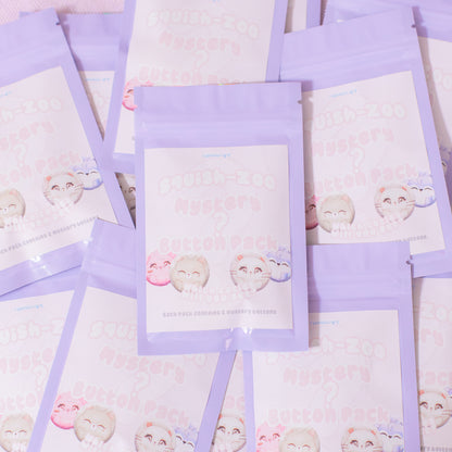 Squish-zoo Mystery Button Pack