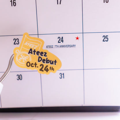 Important Atiny Dates Sticker Sheet