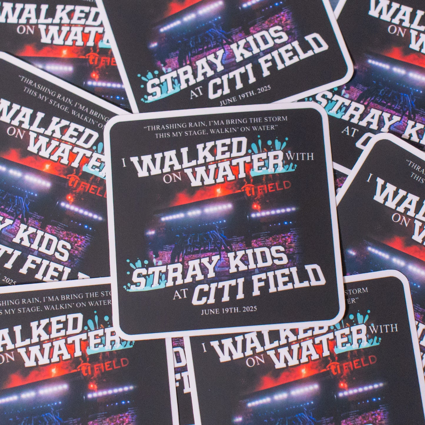 I Walked on Water with Stray Kids at Citi Field Sticker