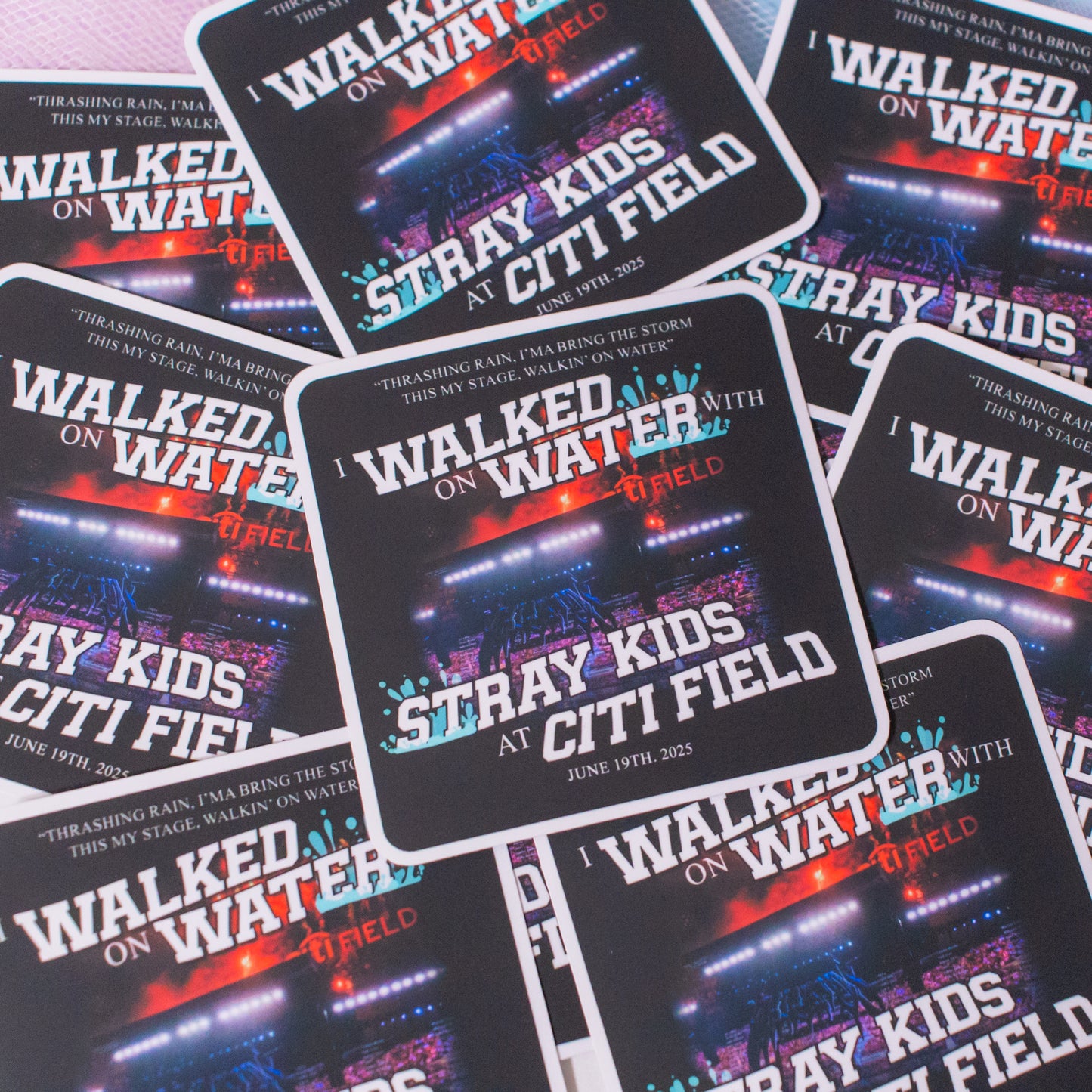 I Walked on Water with Stray Kids at Citi Field Sticker