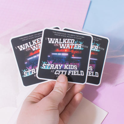 I Walked on Water with Stray Kids at Citi Field Sticker