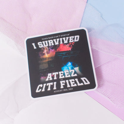 I Survived Ateez at Citi Field (2024) Sticker