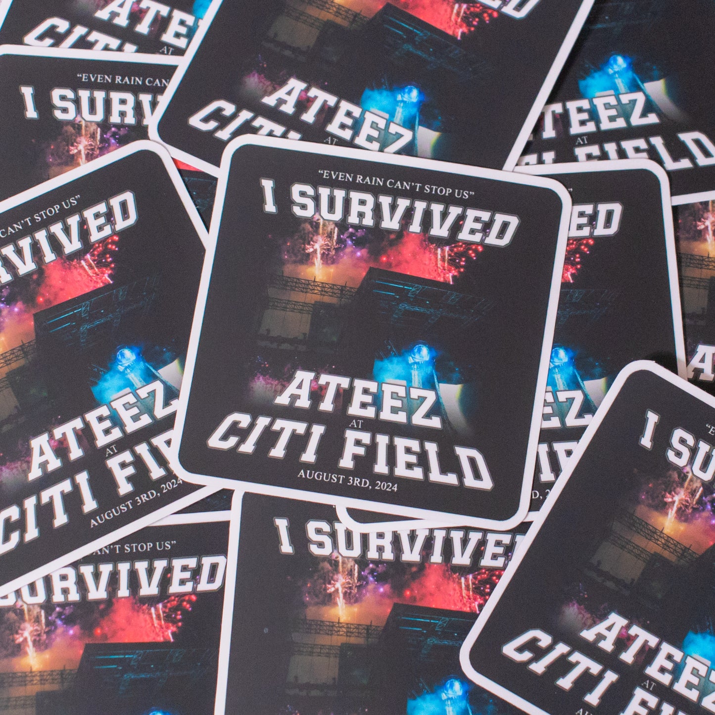 I Survived Ateez at Citi Field (2024) Sticker