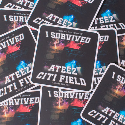 I Survived Ateez at Citi Field (2024) Sticker