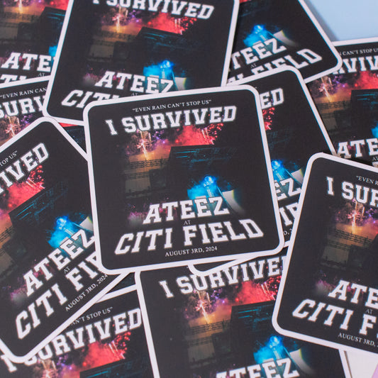 I Survived Ateez at Citi Field (2024) Sticker