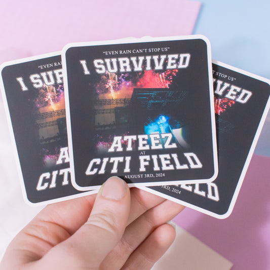 I Survived Ateez at Citi Field (2024) Sticker