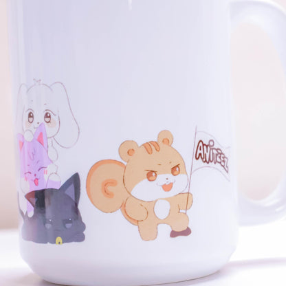 Aniteez Adventures Ceramic Mug - 15 oz