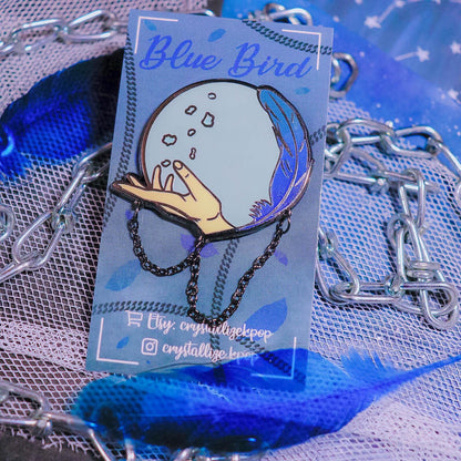 Blue Bird Enamel Pin