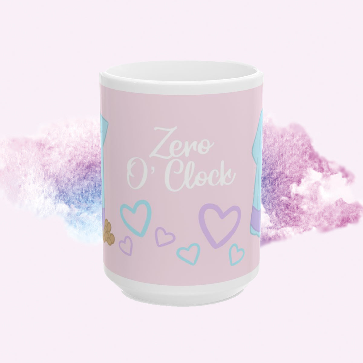 Zero O' Clock Ceramic Mug - 15 oz