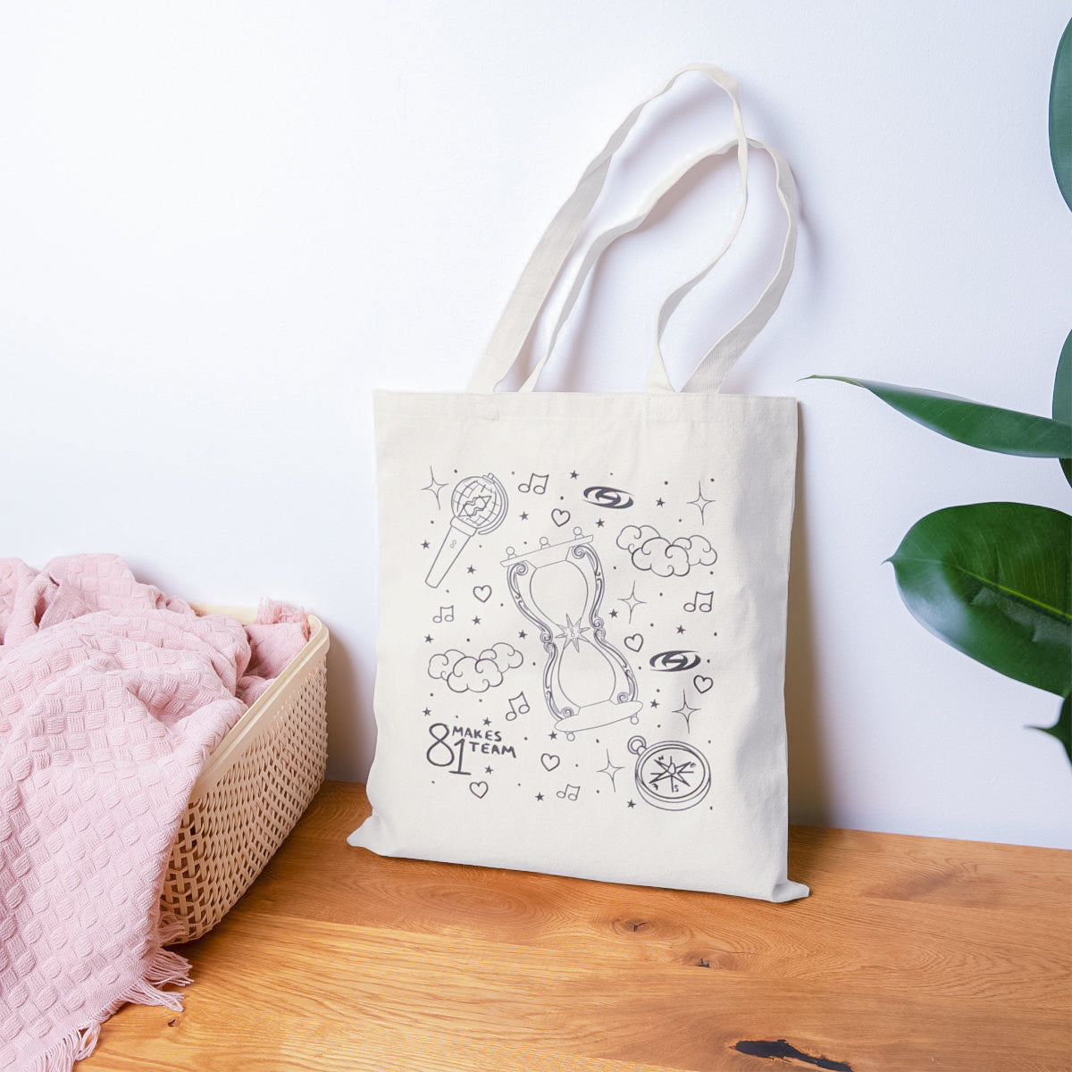 Ateez Pattern Tote Bag