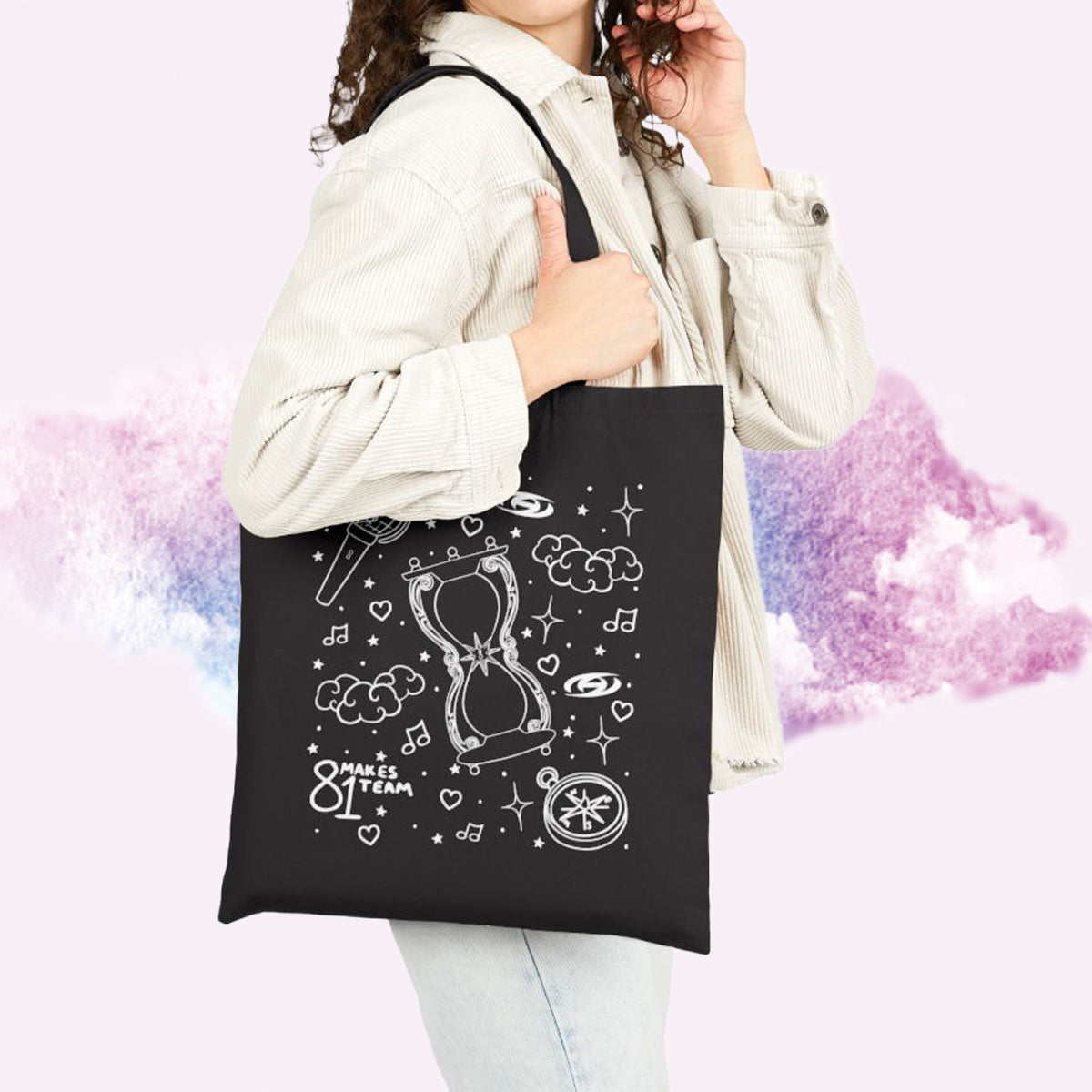 Ateez Pattern Tote Bag
