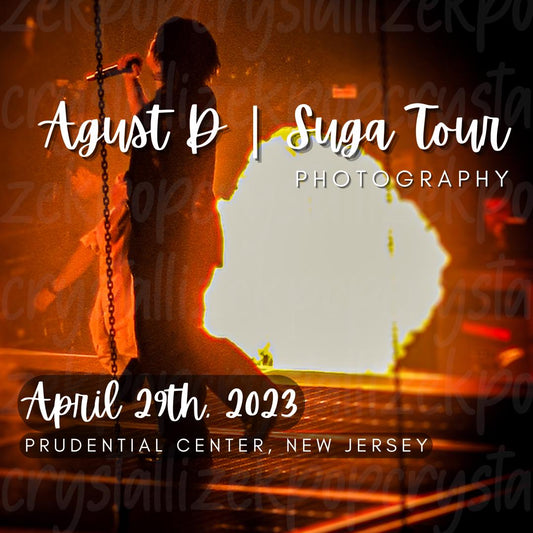 Agust D | Suga Tour 4.29.23 - Concert Photography