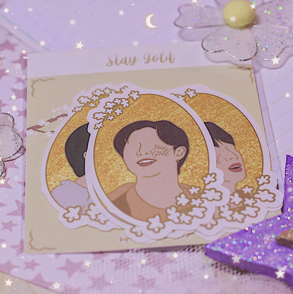 DISCOUNTED Stay Gold Sticker Set