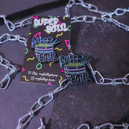 Super Bowl Enamel Pin
