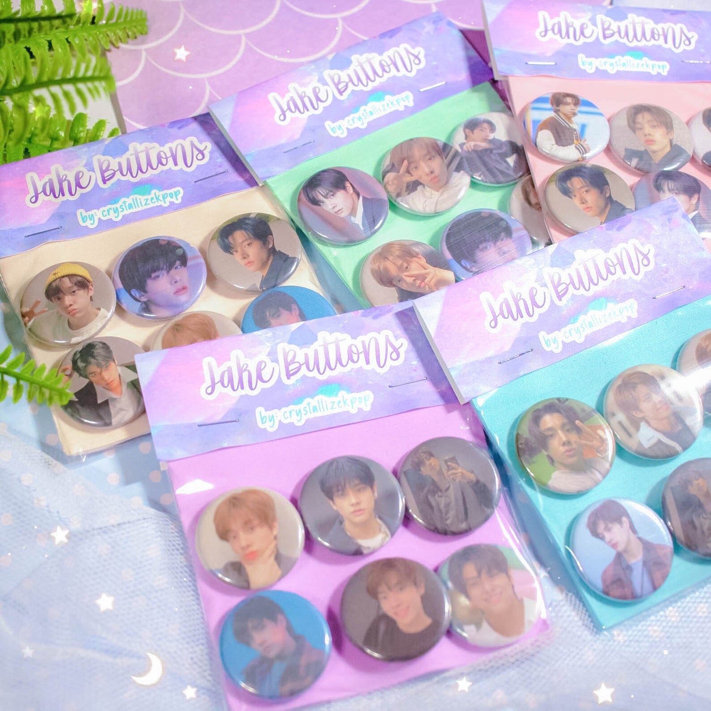 Enhypen Bias Button Packs