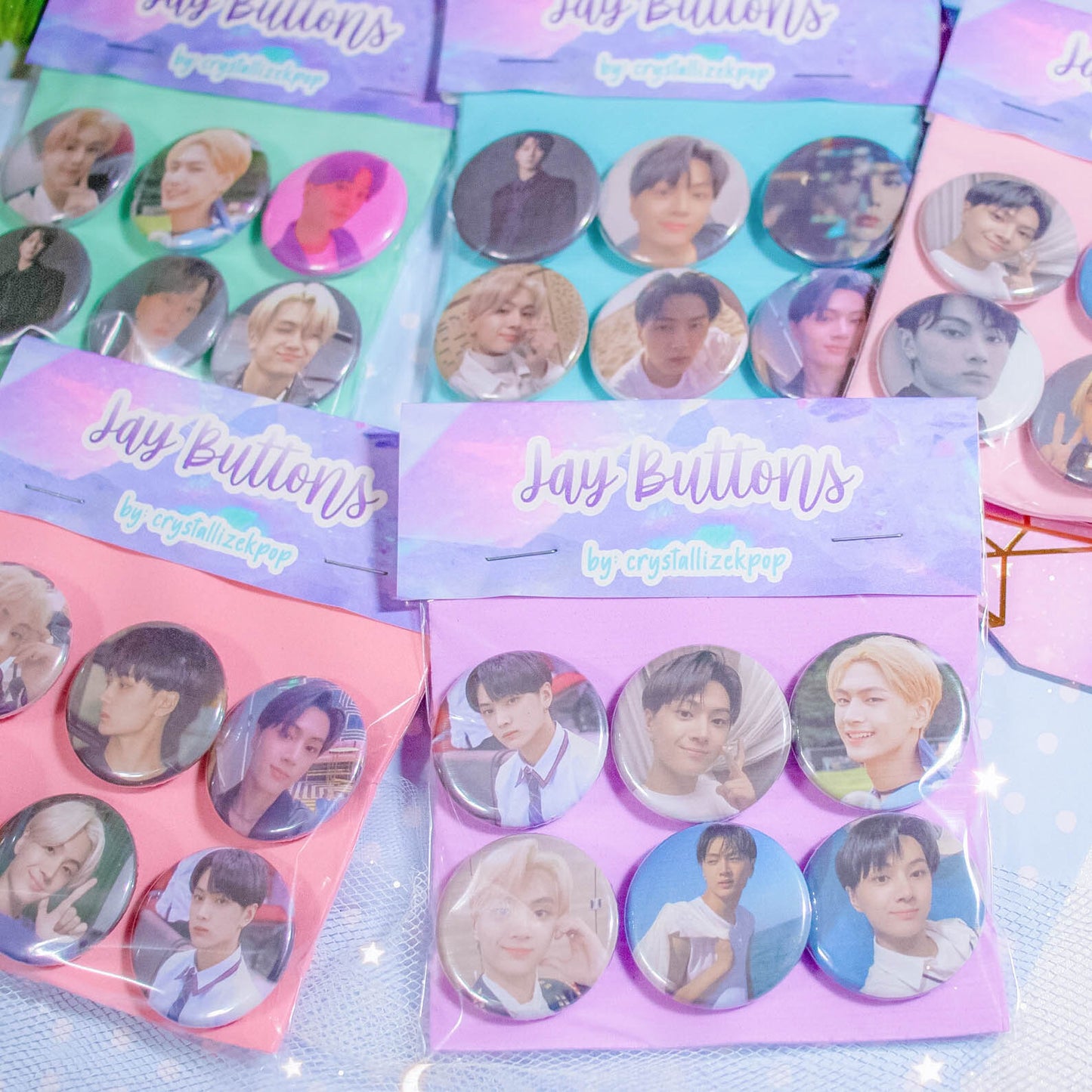 Enhypen Bias Button Packs